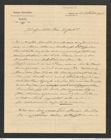 Nachlass Franz Steindachner, Brief von Gustav Schneider (junior) an Franz Steindachner (16.10.1905), Inv.Nr. 462.09, Seite 1